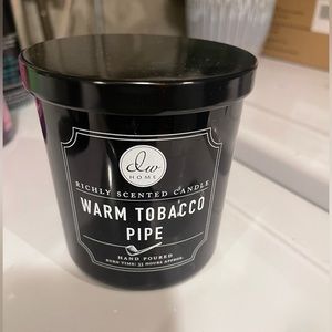 DW Home Scented Warm Tobacco Pipe 1-wick Candle 9.7 oz 33 Hour BURN
